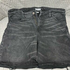 Ava and Viv space size 16 W black jeans stretchy shorts 5 for $20 SALE!